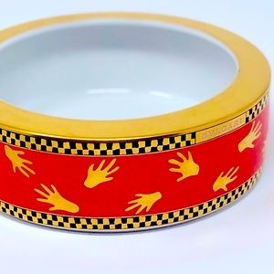 BVLGARI 'ROSEN' SERIES PORCELAIN DISH